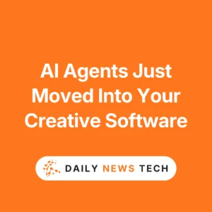AI Agents Just Moved Into Your Creative Software